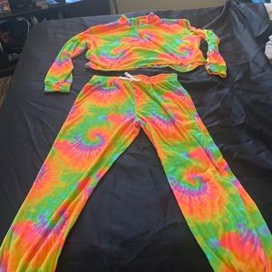 2 Piece Tye Dye Set